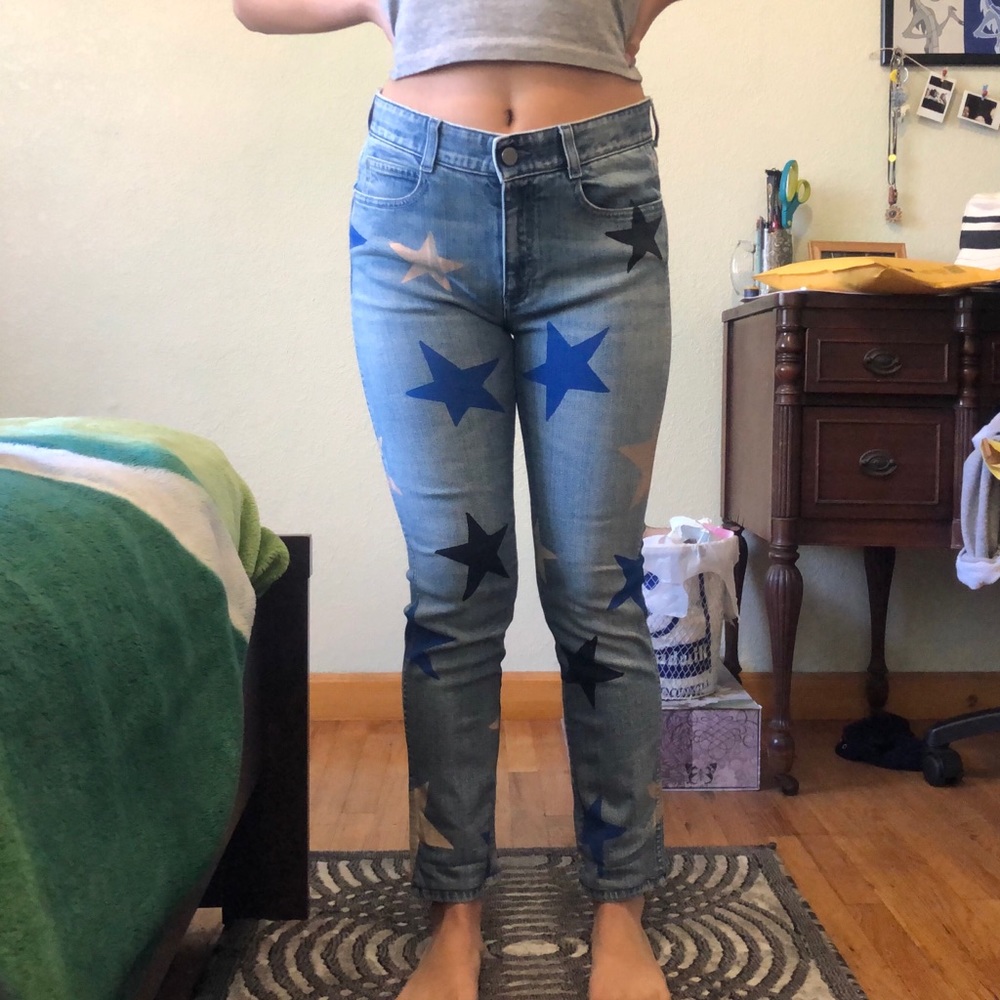 Stella McCartney star jeans